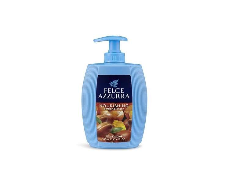 Felce Azzurra Amber And Argan Nourishing Essence Liquid Soap 10.14 Oz