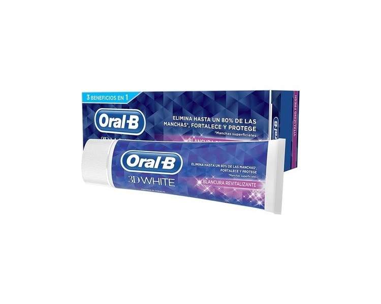 Oral-B 3D White Vitalizing Fresh Toothpaste 75mL