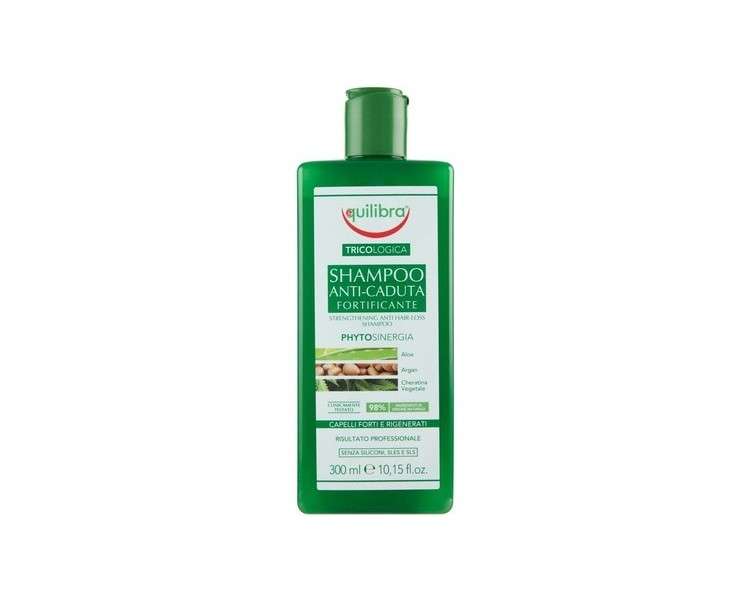 Equilibra Fortifying Anti-Hair Loss Shampoo with Aloe, Argan, Keratin 300ml