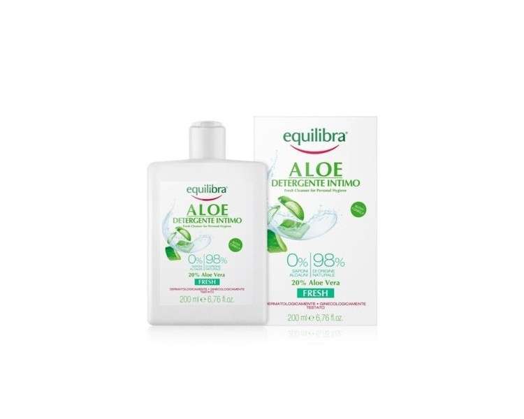 Equilibra Aloe Cleanser For Personal Hygiene Refreshing Gel