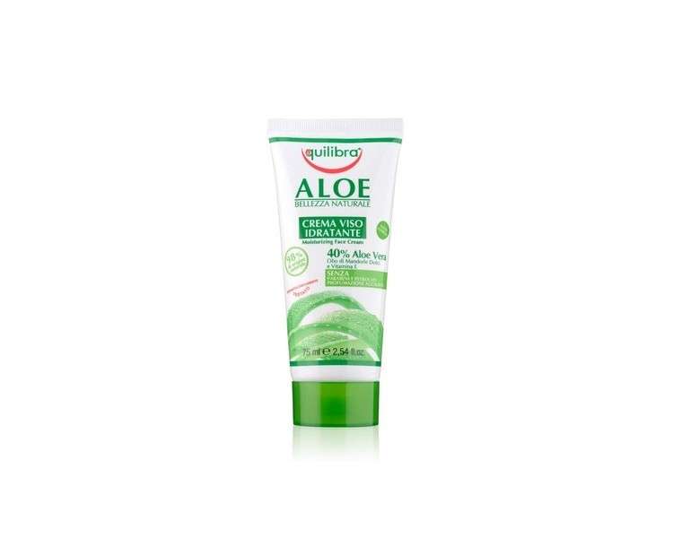 Equilibra Face Cream Moisturizing Nourishing Anti-Aging Aloe 75ml