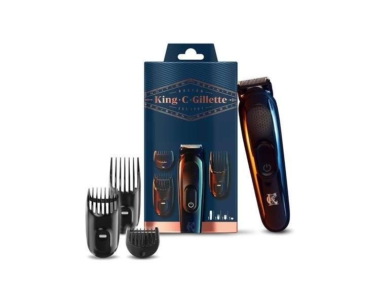 King C. Gillette Wireless Beard Trimmer Kit for Men 1 Kit Beard Trimmer