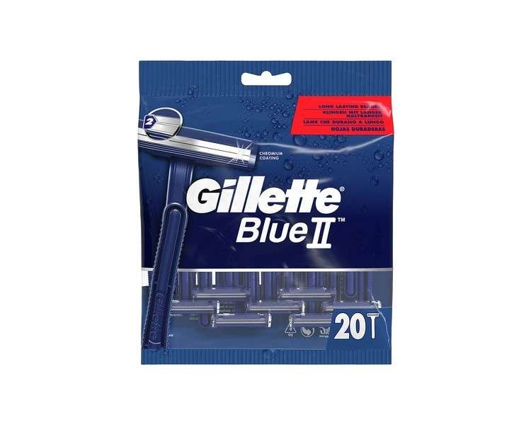 Gillette BlueII Men's Disposable Razors