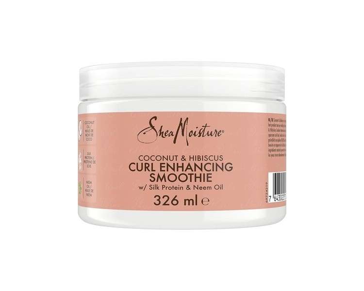 SheaMoisture Coconut & Hibiscus Curl Enhancer Smoothie for Thick, Curly Hair 326ml