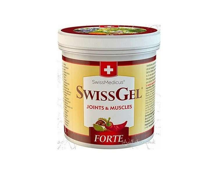 Swiss Medicus Heat Horse Balm Forte Heating Balm 250ml Original - UK Stock