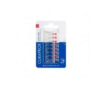 Curaprox CPS 07 Prime Refill Interdental Brushes Red 8 Count