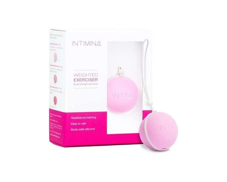 Intimina Laselle Exerciser 28g - Lightweight Ball for Beginners - Pelvic Floor Strengthening for Bladder Control