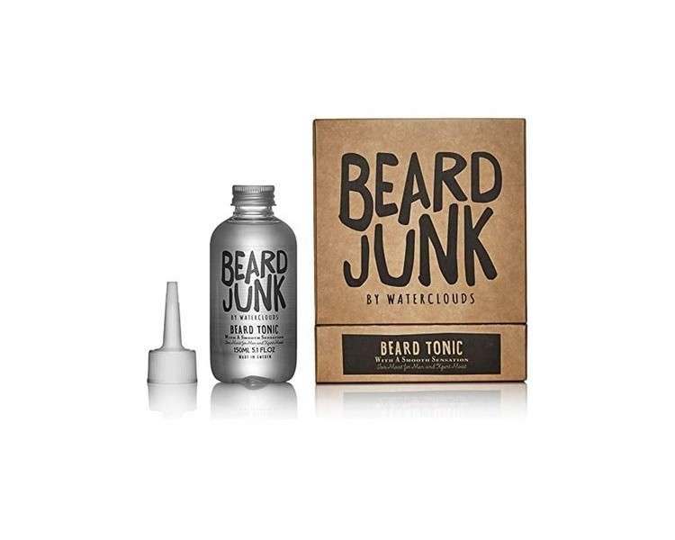 Waterclouds Beard Junk Beard Tonic from Sweden for 3 Day Beard Fresh Scent 150ml