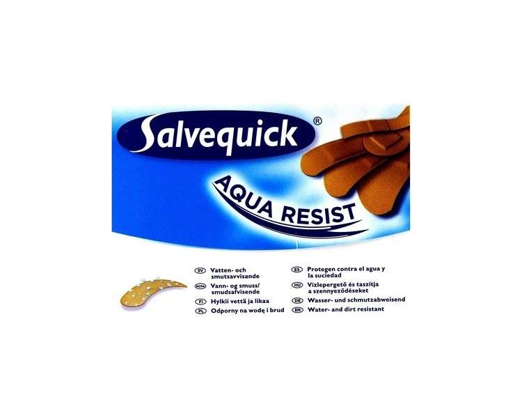 Salvequick Waterproof Aqua Resist Plasters 40 Pieces