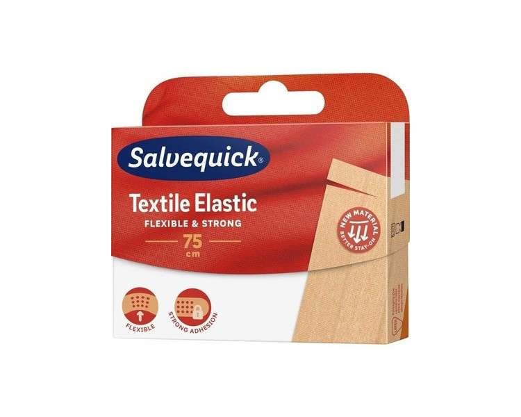 Salvequick Textile Dressing Strips 75cm