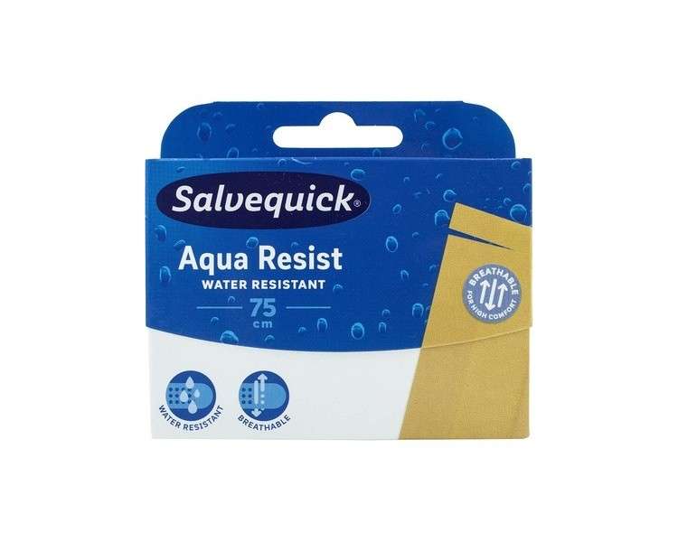 Salvequick Aqua Resist Water Resistant Plaster Strip 75cm