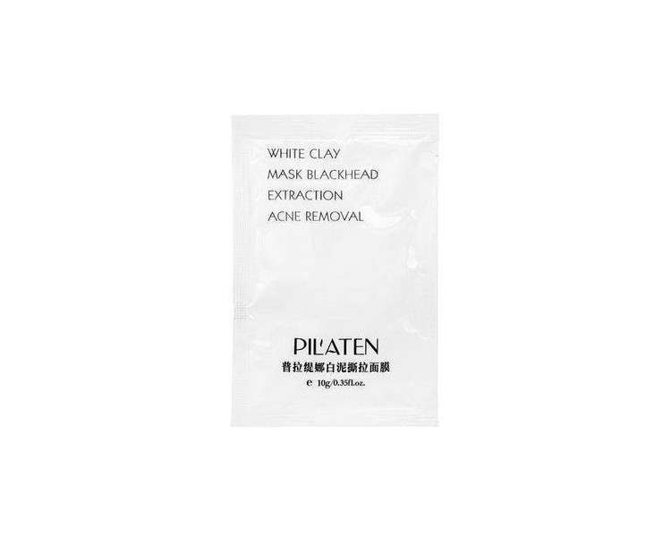 Pilaten White Mask Peel-Off Cleansing Mask with White Clay 10g