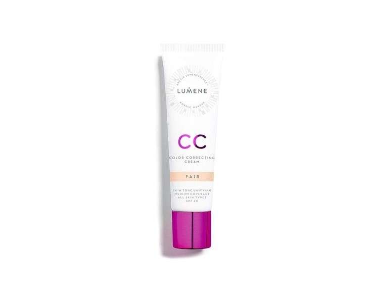 Lumene Color Correcting Cream SPF20 CC Fair Primer