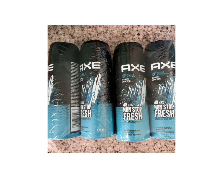 Axe Ice Chill for Men Deodorant Body Spray 150ml 48 Hours Fresh
