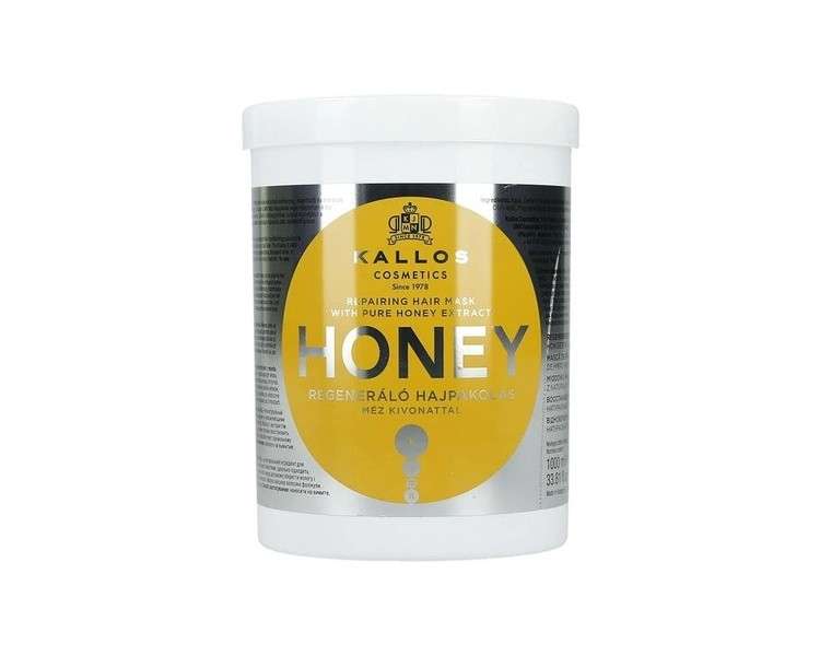 Kallos Kjmn Regenerating Hair Mask with Honey 1000ml