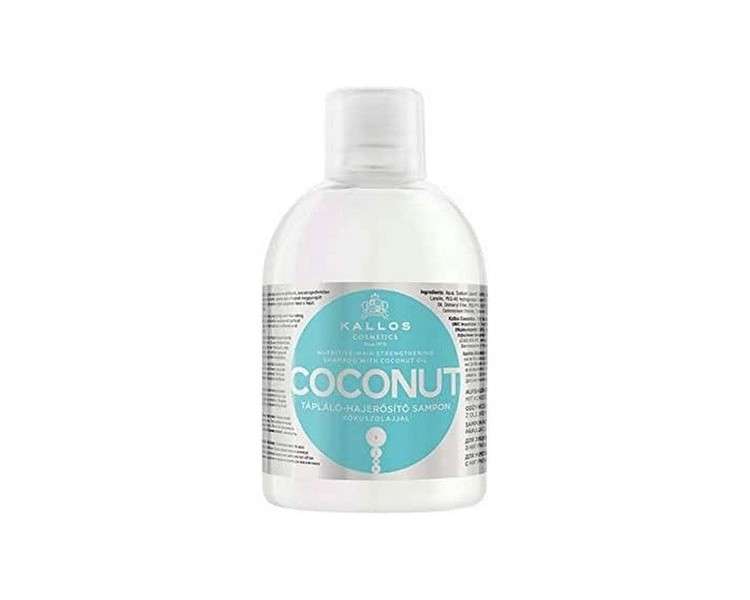 Kallos Kjmn Nourishing and Strengthening Coconut Hair Shampoo 1000ml