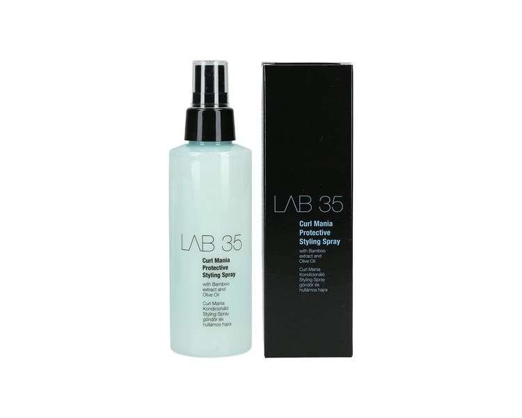 Kallos Lab 35 Curl Styling Spray with Bamboo Extract and Olive Oil 150ml - Salt and Paraben Free