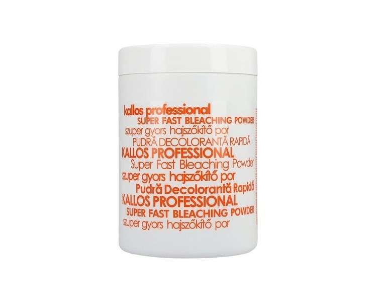 Kallos Super Fast Bleaching Powder 500g Orange Jar