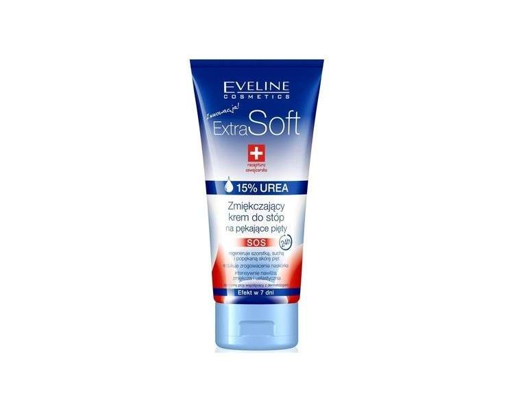 Eveline Cosmetics Extra Soft Sauce Crackle Heel Cream with 15% Urea 100ml