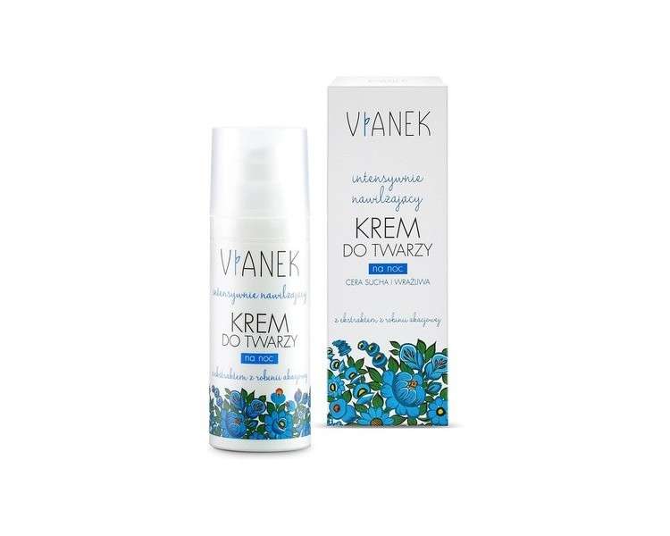 Vianek Intensely Moisturizing Face Night Cream 50ml