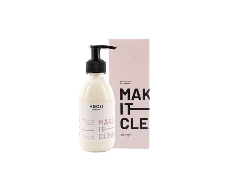 Veoli Make it Clear Cleansing Milk Face Emulsion 200ml for All Skin Types