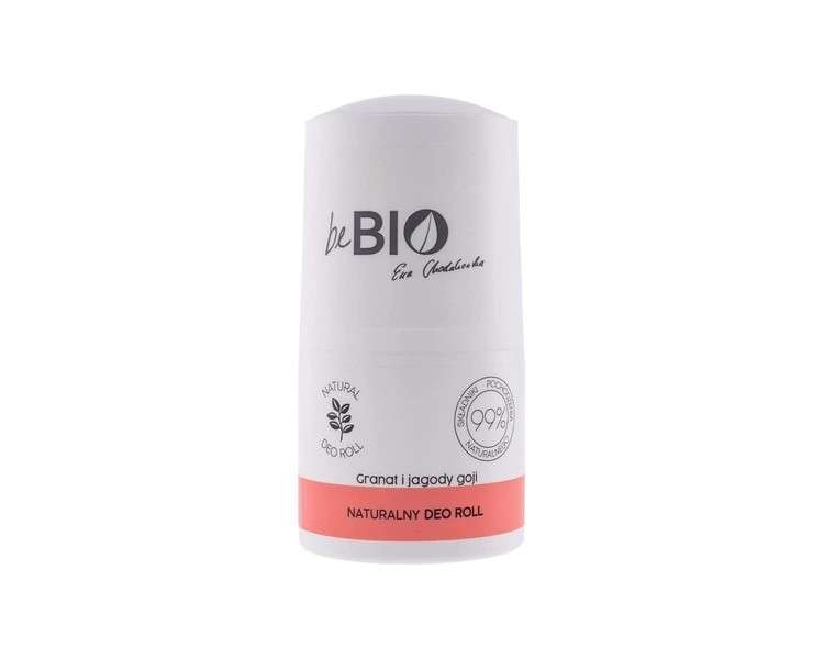 Bebio Natural Deodorant Roll-On Pomegranate & Goji Berries by Ewa Chodakowska 50ml