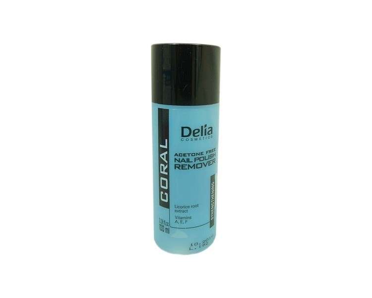 Delia Cosmetics Nail Polish Remover Perfumed Acetone Free 100ml