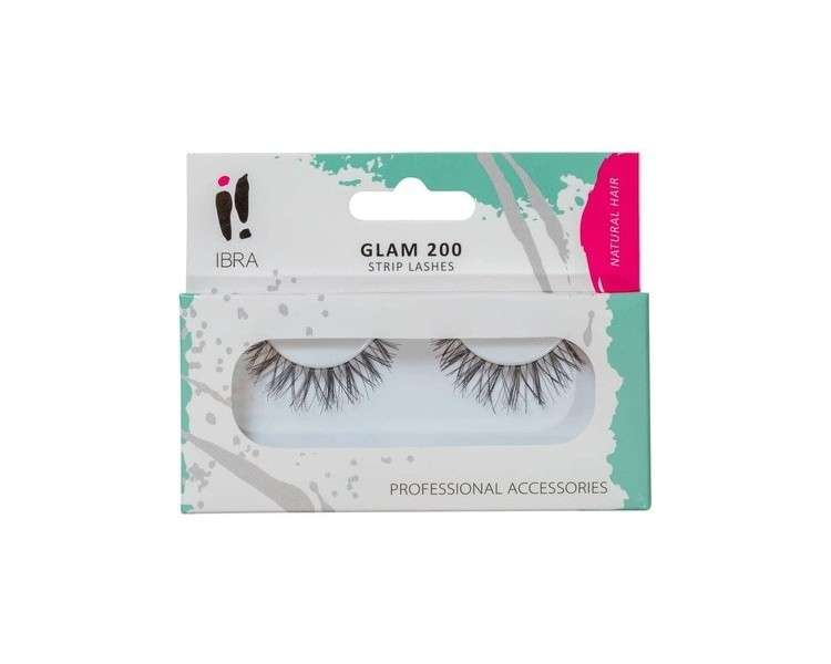 Ibra GLAM Artificial Strip Eyelashes 200