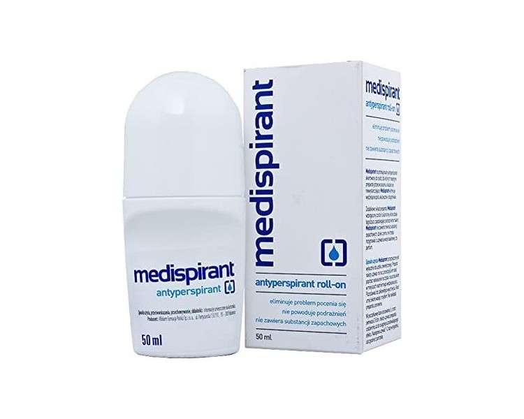 Medispirant 50ml - Eliminates the Problem of Sweating Effectively and for a Long Time