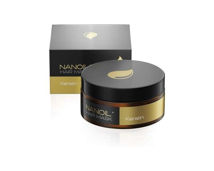 Nanoil Keratin Hair Mask 300ml Regeneration and Reconstruction Intensive Hair Treatment