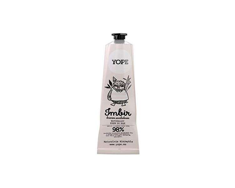 Yope Hand Cream Ginger Sandalwood Tree Hand Cream 100ml