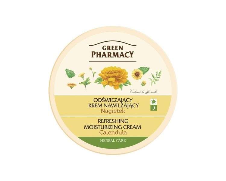 Green Pharmacy Calendula Refreshing Day Cream 150ml Paraben-Free