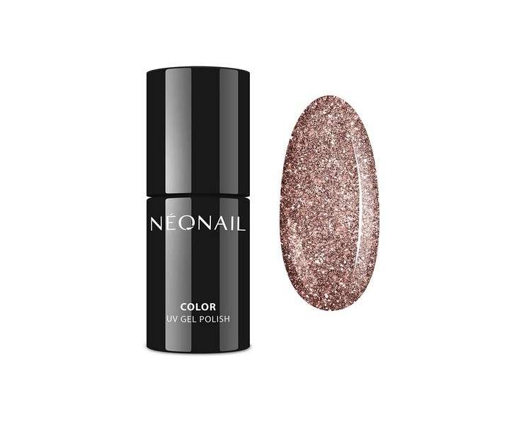 NÉONAIL Glow The Day Gold Glitter Hybrid Nail Polish 8347-7 7.2ml