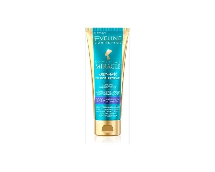 Eveline Cosmetics Egyptian Miracle Cream-Salve for Feet and Nails Antibacterial 50ml