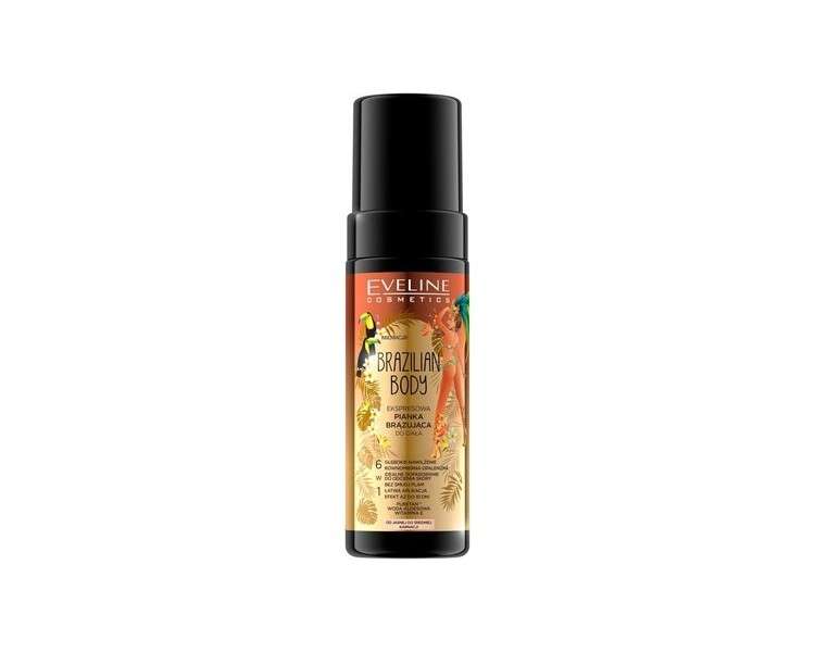 Eveline Cosmetics Brazilian Body Express Body Foam Bronzing 150ml - One Size Natural