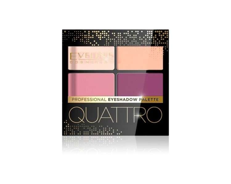 Eveline Cosmetics Quattro Professional Eyeshadow Palette