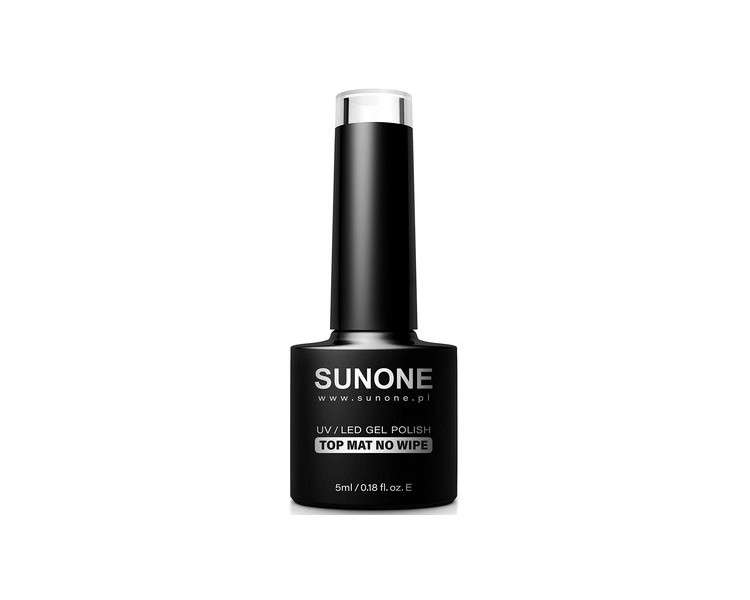 Sunone Hybrid UV/LED Hybrid Nail Polish 5ml Top Matte No Wipe Colorless