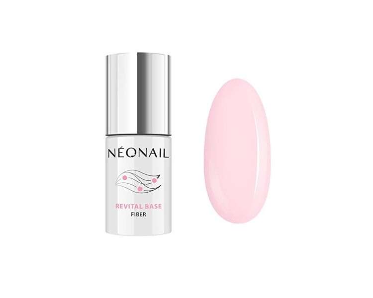 NeoNail UV Revital Fiber Base Nail Polish Rosy Blush 7.2ml