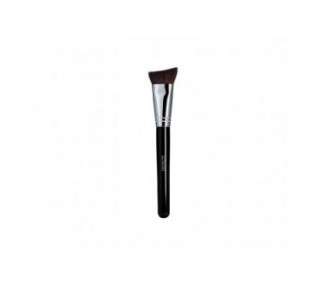 T4B LUSSONI 300 Series Professional Makeup Brushes for Bronzer, Highlighter, Blush, Powder, and Contouring - Angled, Round (PRO 336 Angle Contour Mixer)