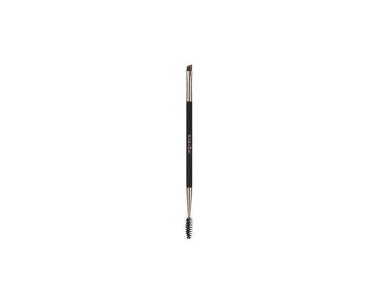 T4B Kashōki 412 Lash Brow Double-Sided Synthetic Makeup Brush for Eyebrows and Eyelashes with Taklon Bristles - Professional Use