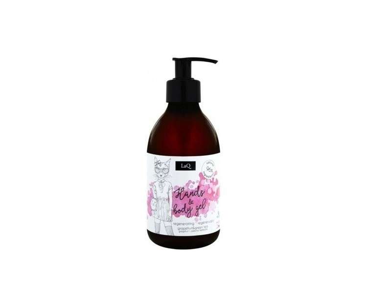 LaQ Hand and Body Wash Grapefruit and Green Tea 300ml