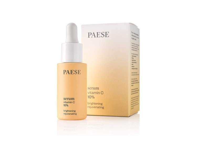 Paese Cosmetics Vitamin C Serum 10% Brightening and Rejuvenating 15ml