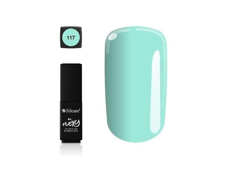 Roxie Cosmetics Silcare Soak-Off Hybrid Gel Manicure Nail Gel 4.5g Color 117