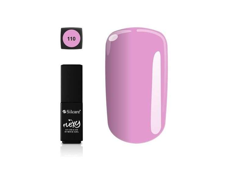 Silcare Soak Off Hybrid UV LED Flexy Gel Manicure Nails 4.5g Shade 110 by Roxie Cosmetics