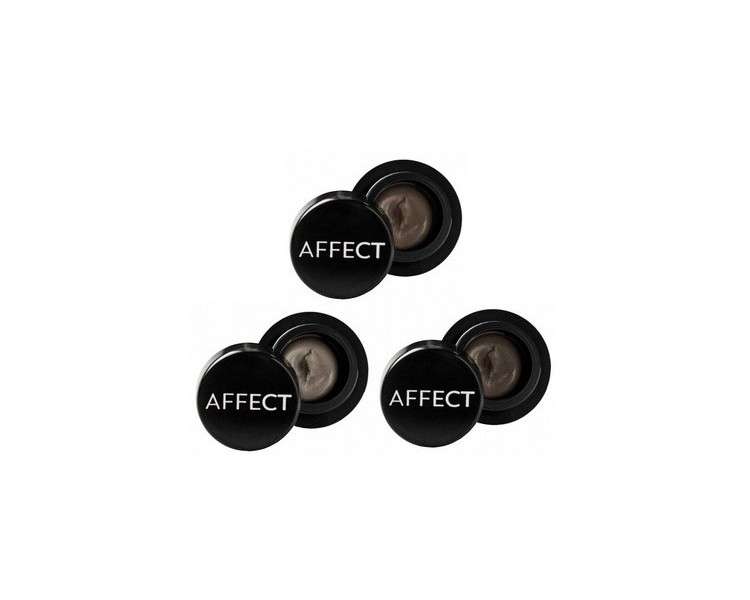 Affect Eyebrow Pomade Waterproof Light Medium Dark