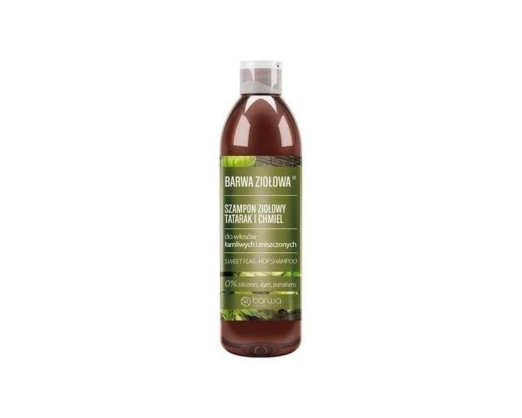 Barwa Herbal Calamus & Hops Shampoo for Brittle & Damaged Hair 250ml