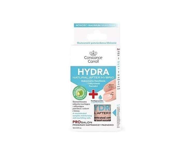 Constance Carroll Hydra Natural After Hybrid Moisturising Nourishing Nail Treatment 10ml