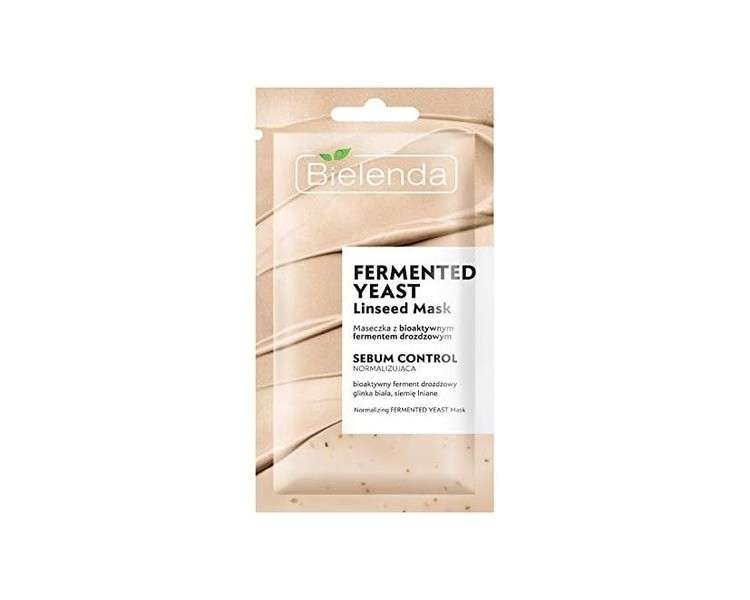 Ple Network Mask Fermented Yeast Linseed Mask 8g