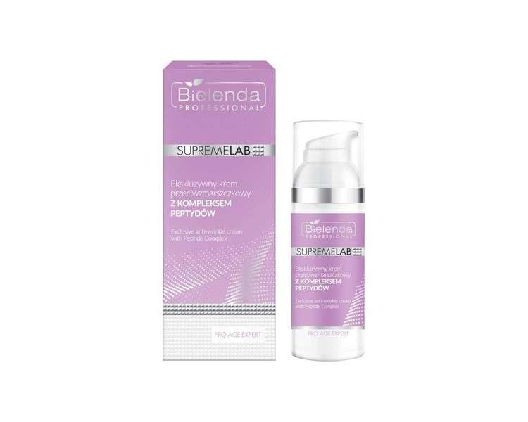 Bielenda Professional Supremelab Pro Age Expert Exclusive Anti-Wrinkle Cream with a 50ml Peptide Complex