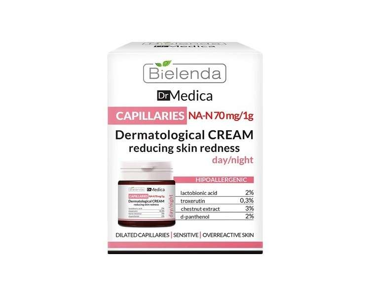 Bielenda Dr Medica - Reduces Skin Redness, Prevents The Formation Of New Veins